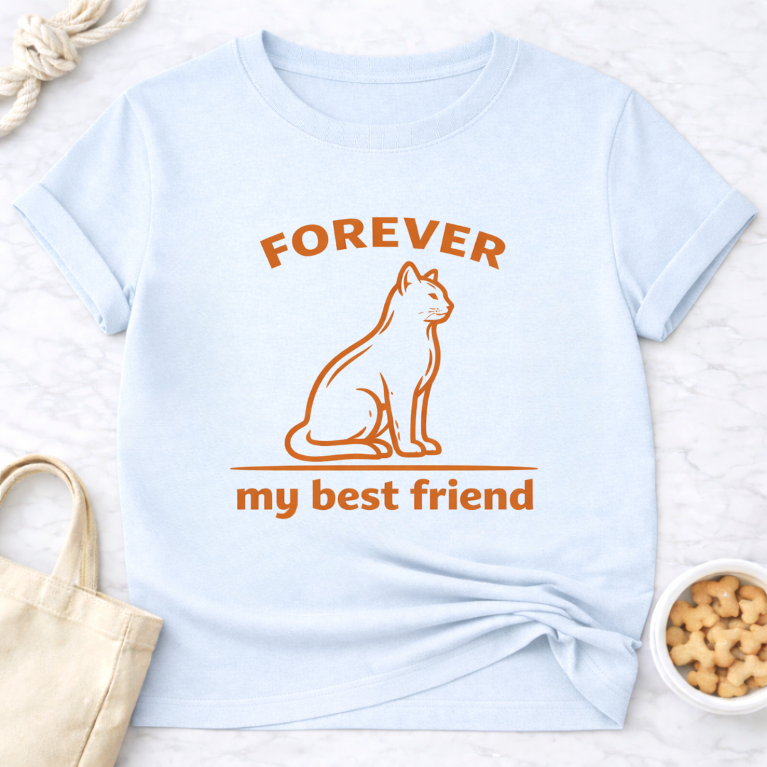 Forever My Best Friend Cat T-Shirt