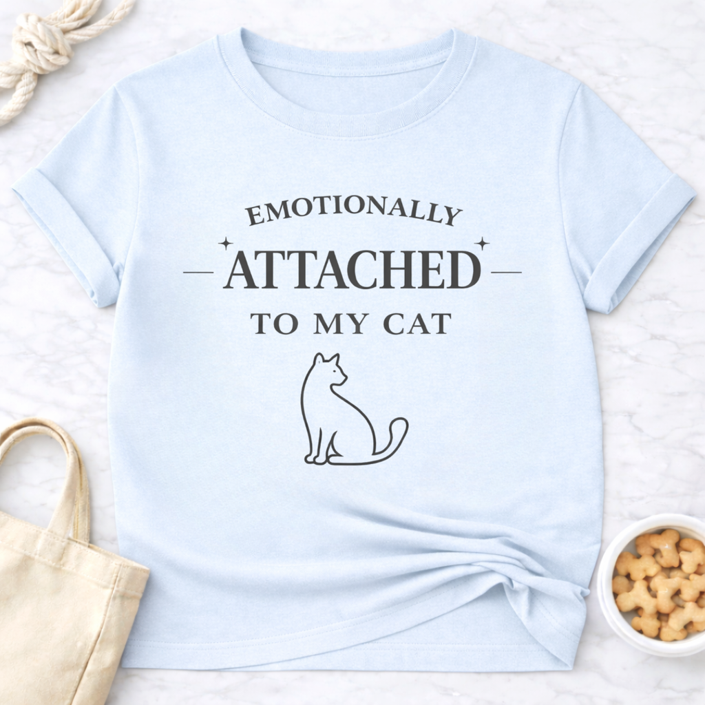 Emotionally Attached to My Cat T-Shirt
