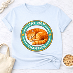 Cat Nap Champion T-Shirt