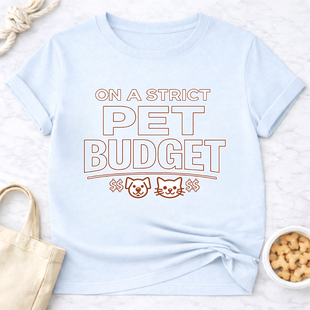 Strict Pet Budget T-Shirt