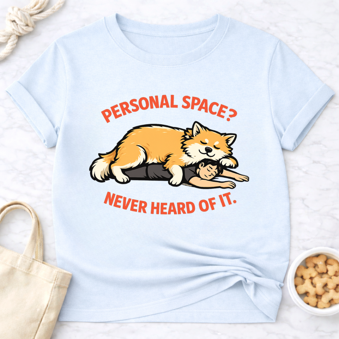 Personal Space Dog T-Shirt