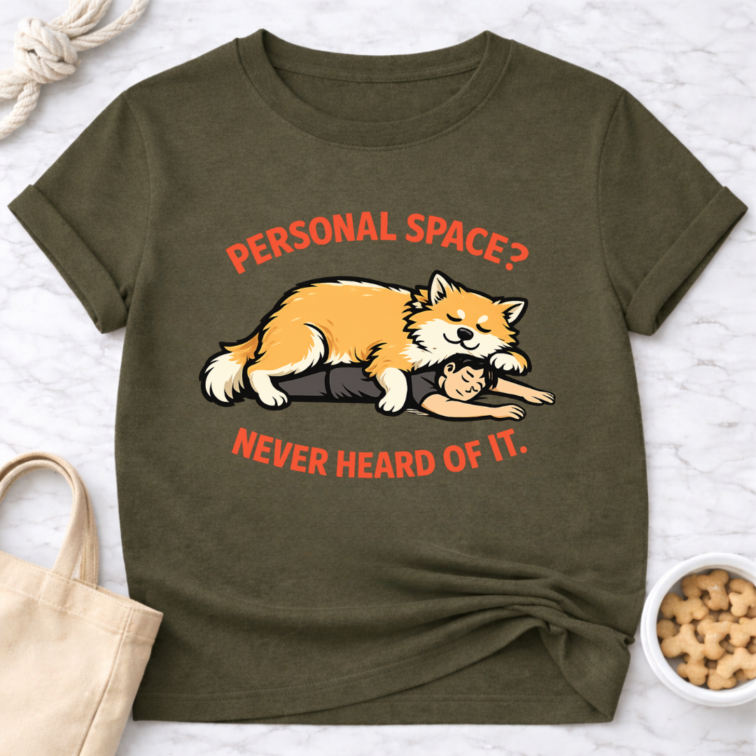 Personal Space Dog T-Shirt