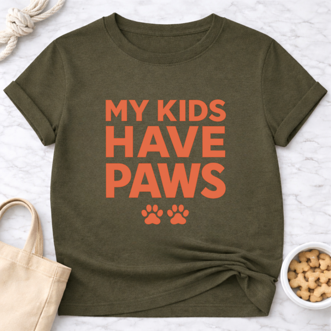 My Kids Have Paws T-Shirt