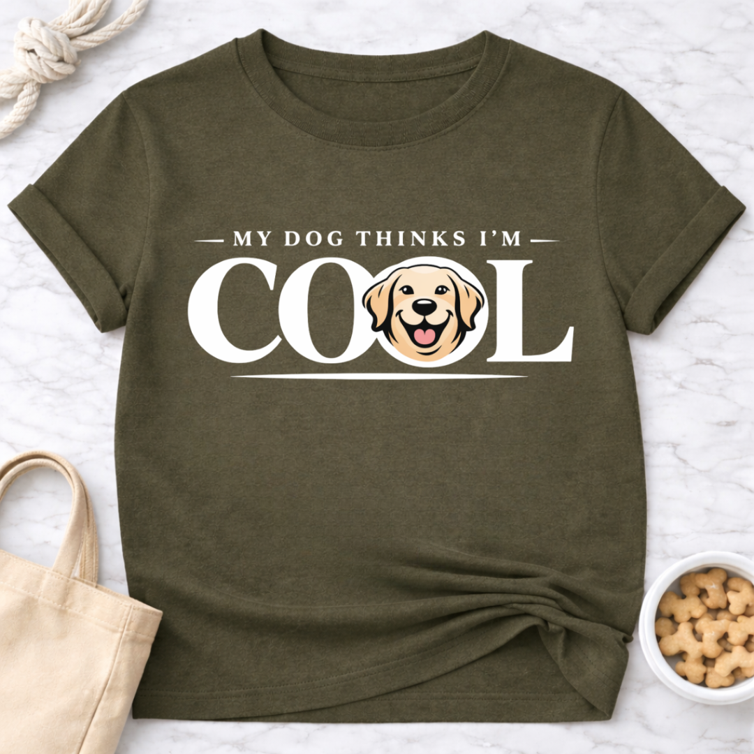 My Dog Thinks I'm Cool T-Shirt