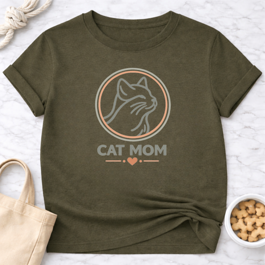 Cat Mom T-Shirt