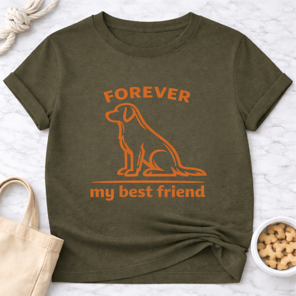 Forever My Best Friend Dog T-Shirt