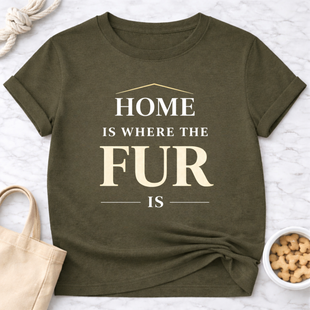 Home is Where the Fur Is T-Shirt