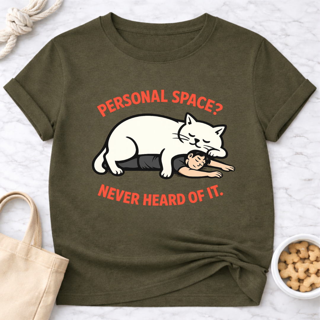 Personal Space Cat T-Shirt