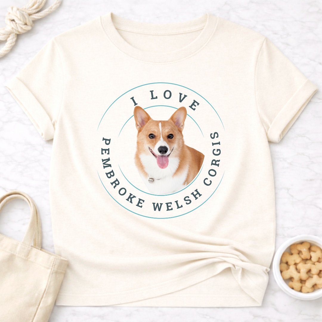 I Love Pembroke CorgisT-Shirt