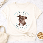 I Love Pitbulls T-Shirt