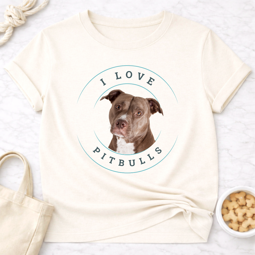 I Love Pitbulls T-Shirt