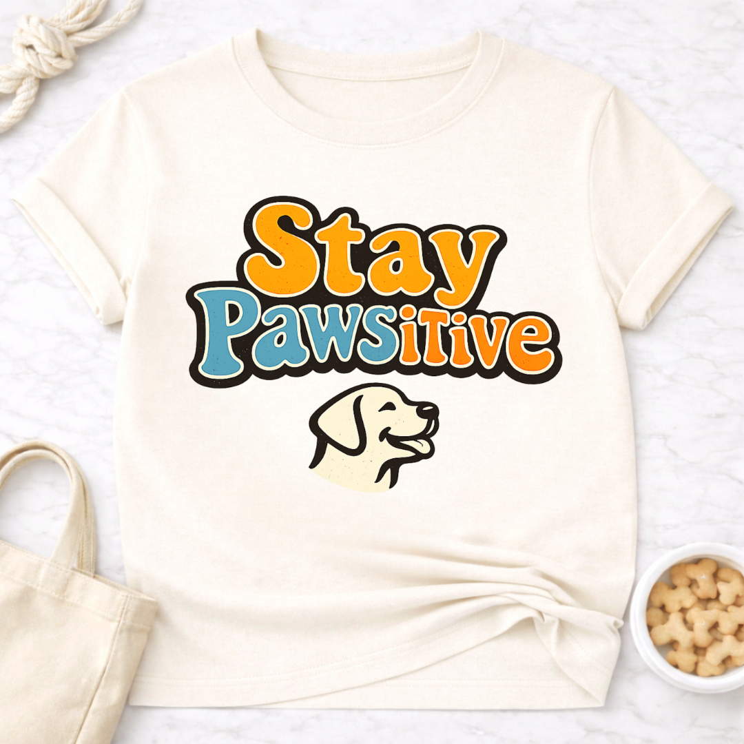 Pawsitive Dog T-Shirt