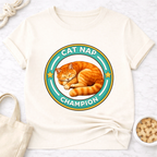 Cat Nap Champion T-Shirt