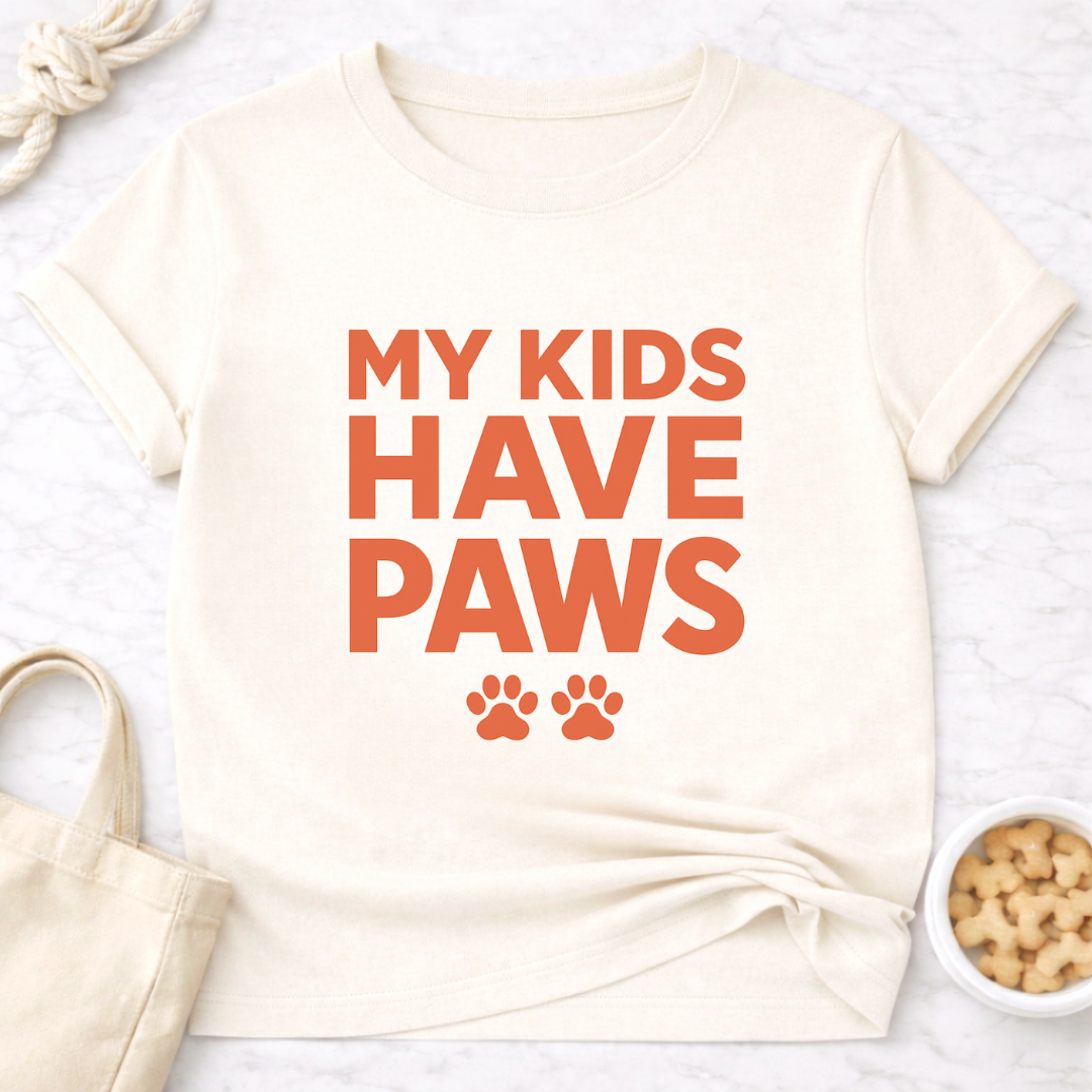 My Kids Have Paws T-Shirt