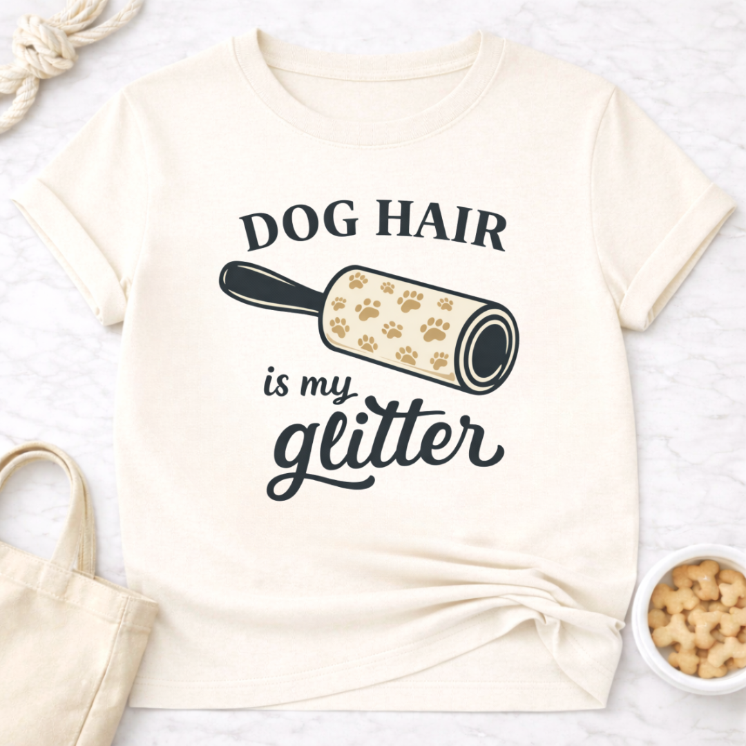 Dog Hair is My Glitter T-Shirt