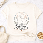 Who Rescued Who? V2 Male T-Shirt