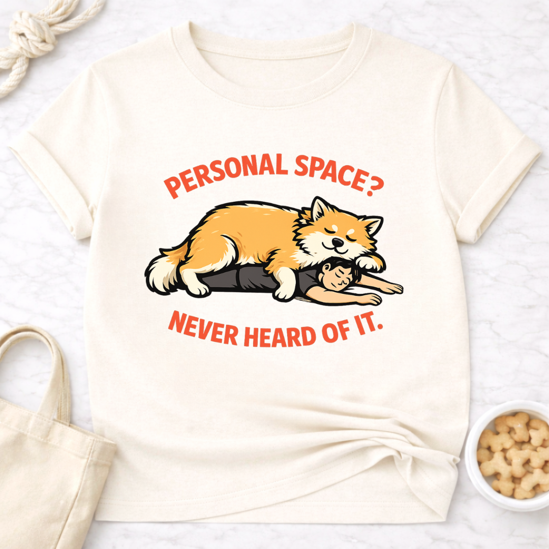 Personal Space Dog T-Shirt