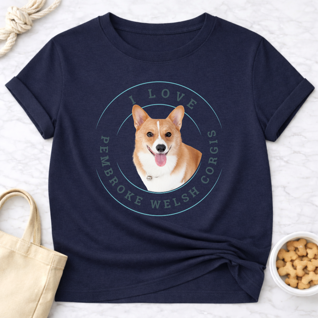 I Love Pembroke CorgisT-Shirt