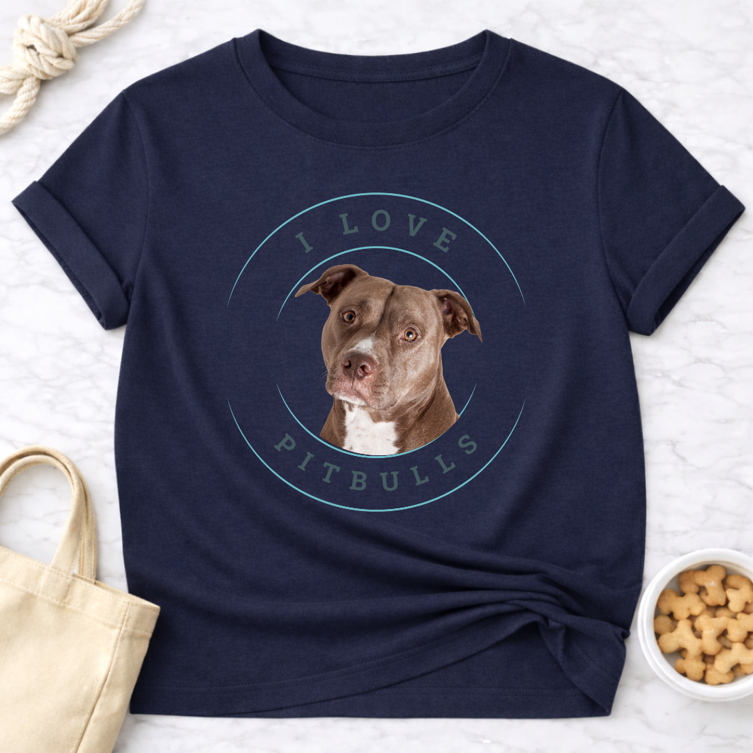 I Love Pitbulls T-Shirt