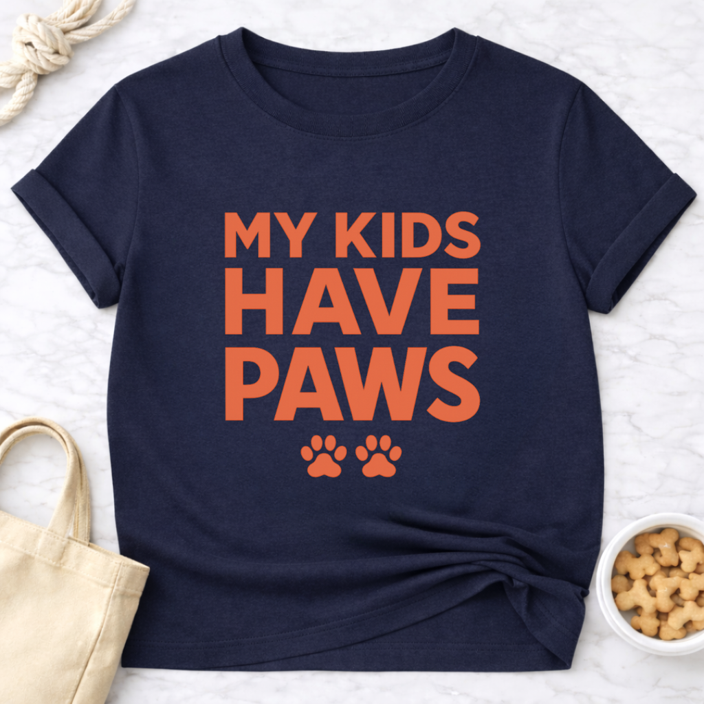 My Kids Have Paws T-Shirt