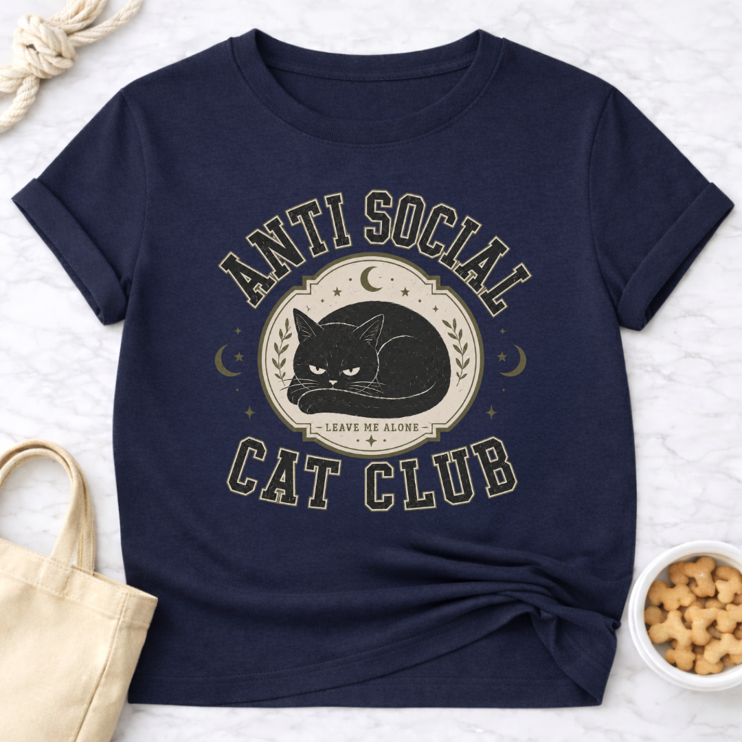Anti Social Cat Club T-Shirt