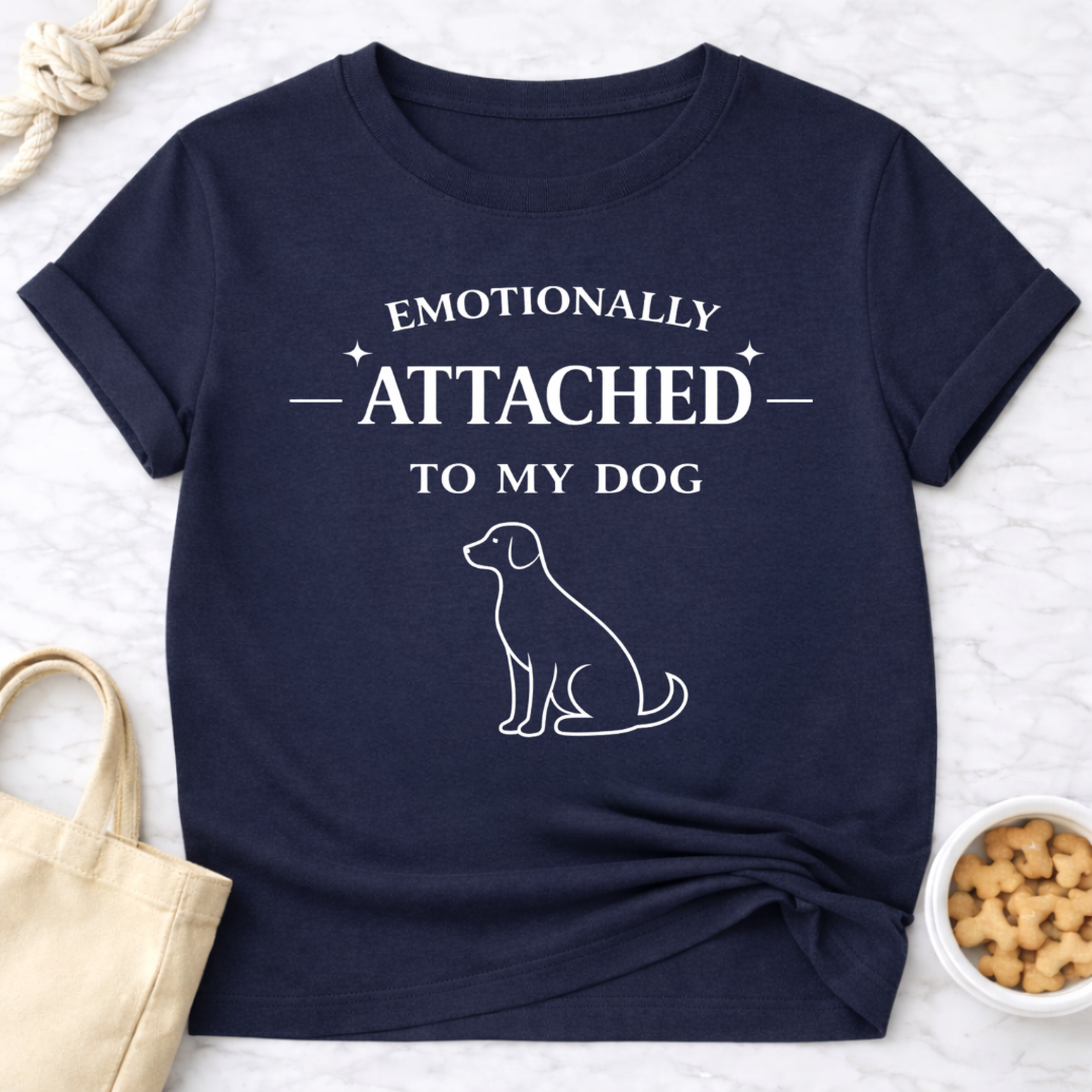 Emotionally Attached to My Dog T-Shirt