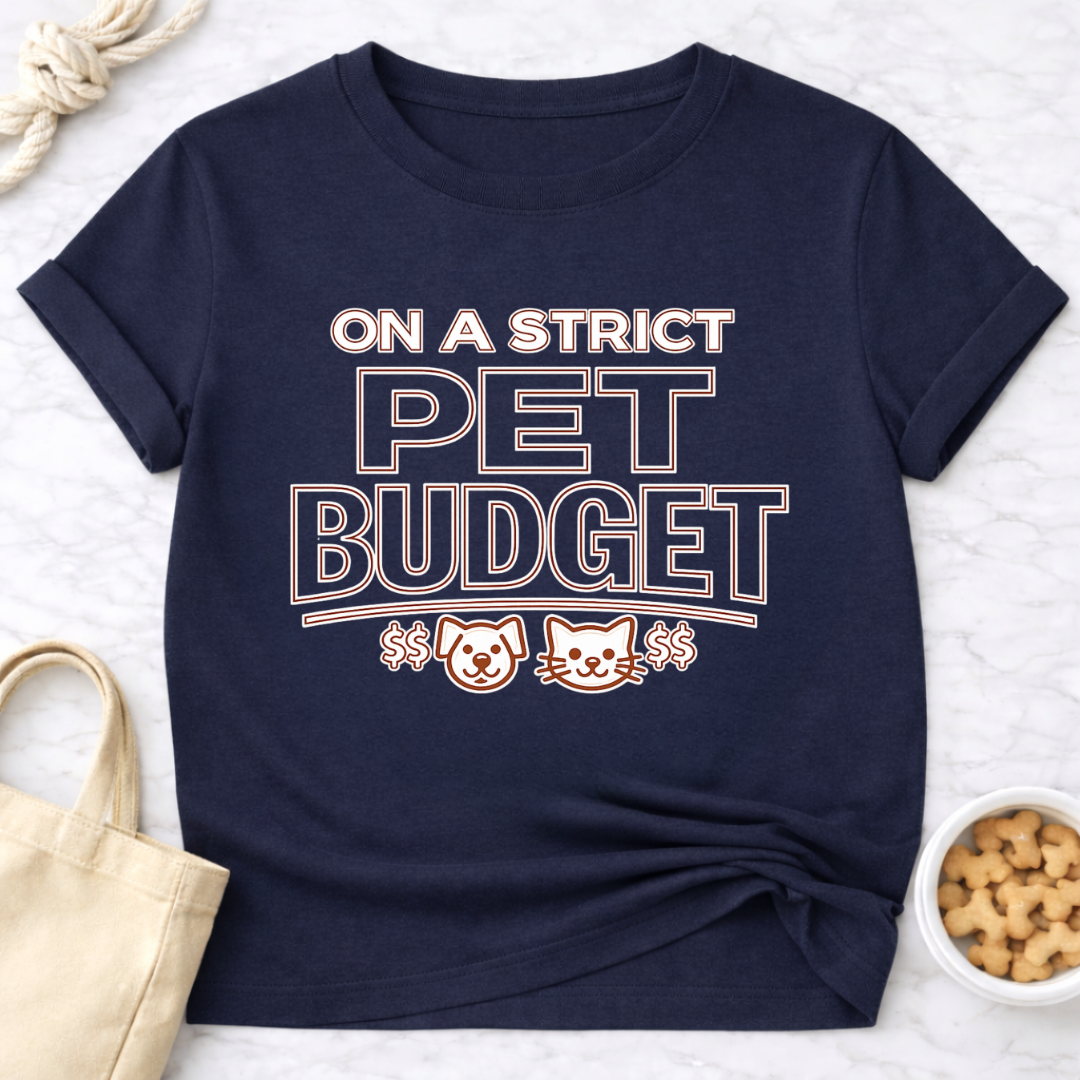 Strict Pet Budget T-Shirt
