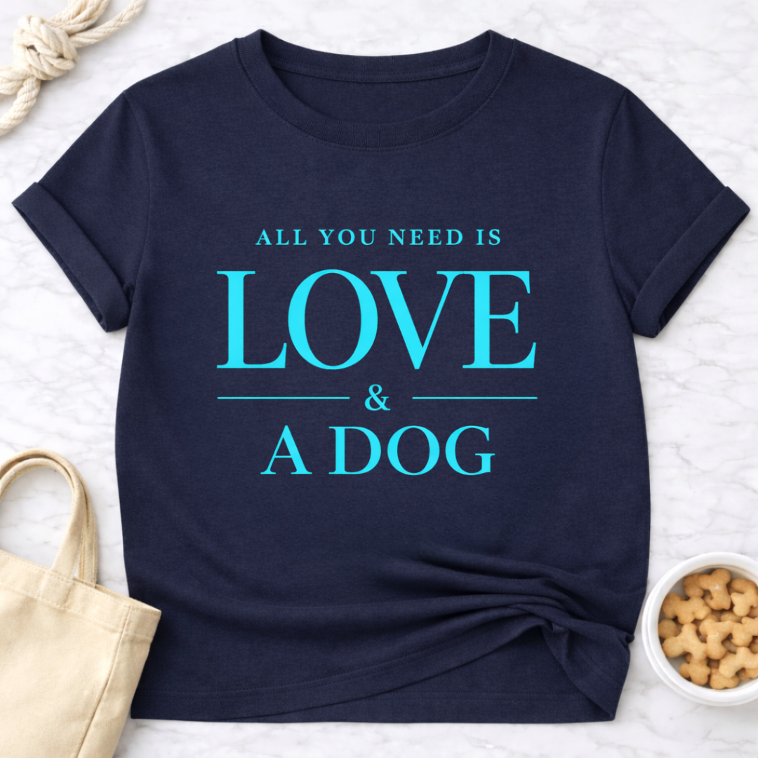 All You Need is Love and a Dog T-Shirt