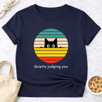 Cat Quietly Judging You T-Shirt