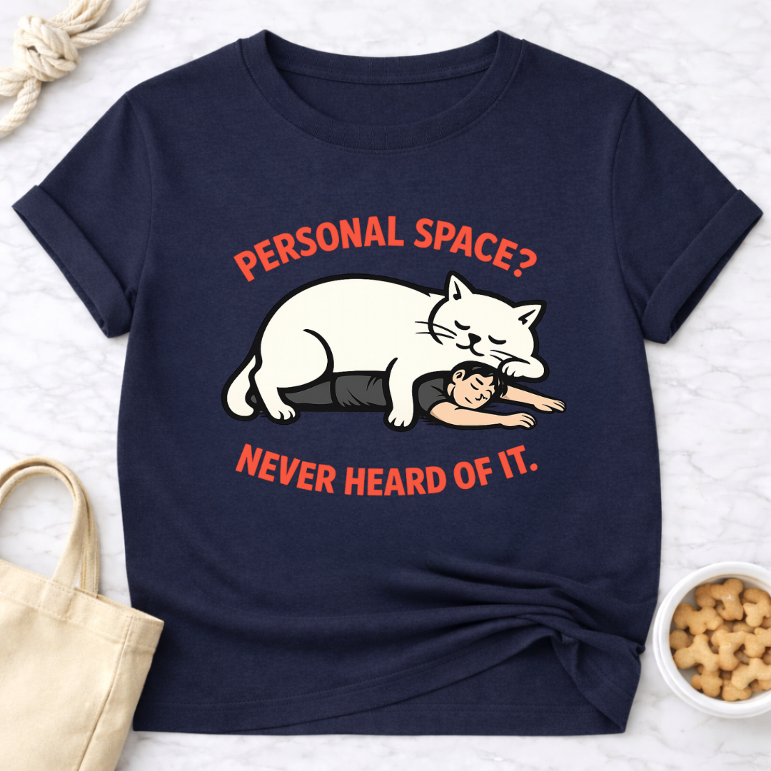 Personal Space Cat T-Shirt