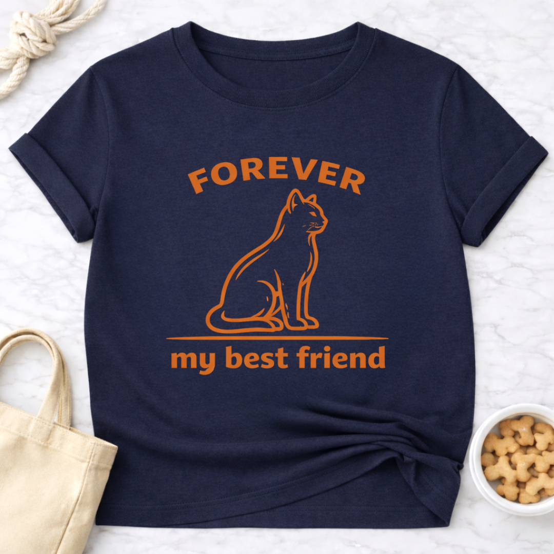 Forever My Best Friend Cat T-Shirt