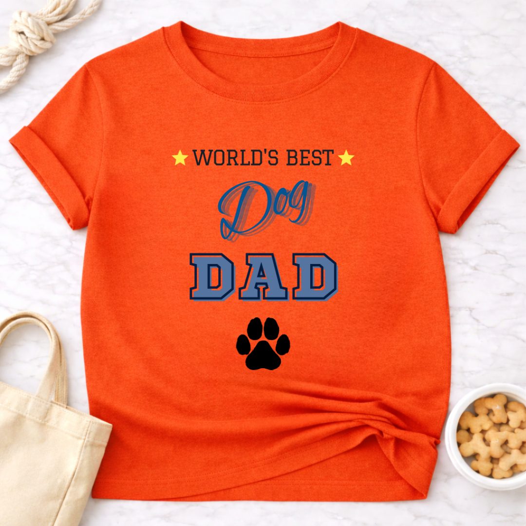 World's Best Dog Dad T-Shirt