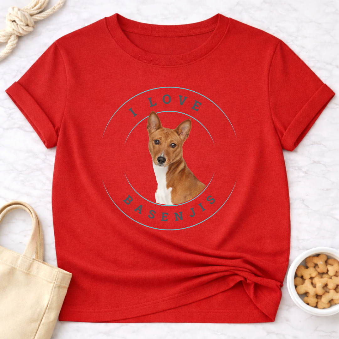 I Love Basenjis T-Shirt