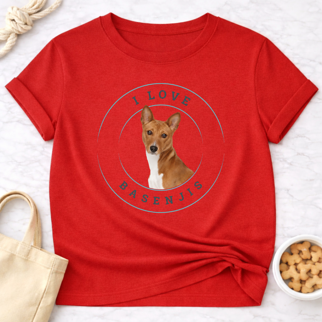 I Love Basenjis T-Shirt