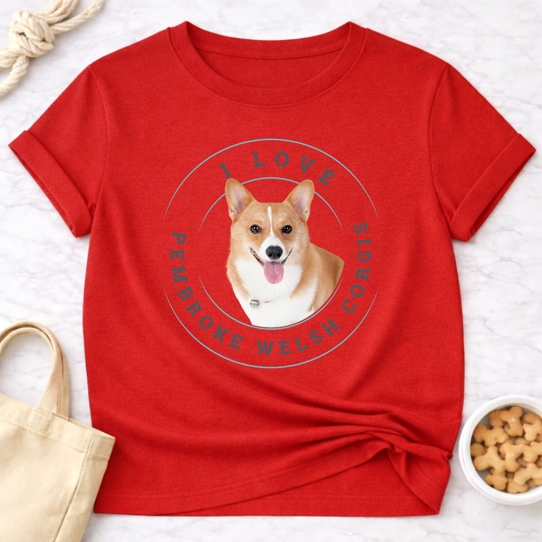 I Love Pembroke CorgisT-Shirt