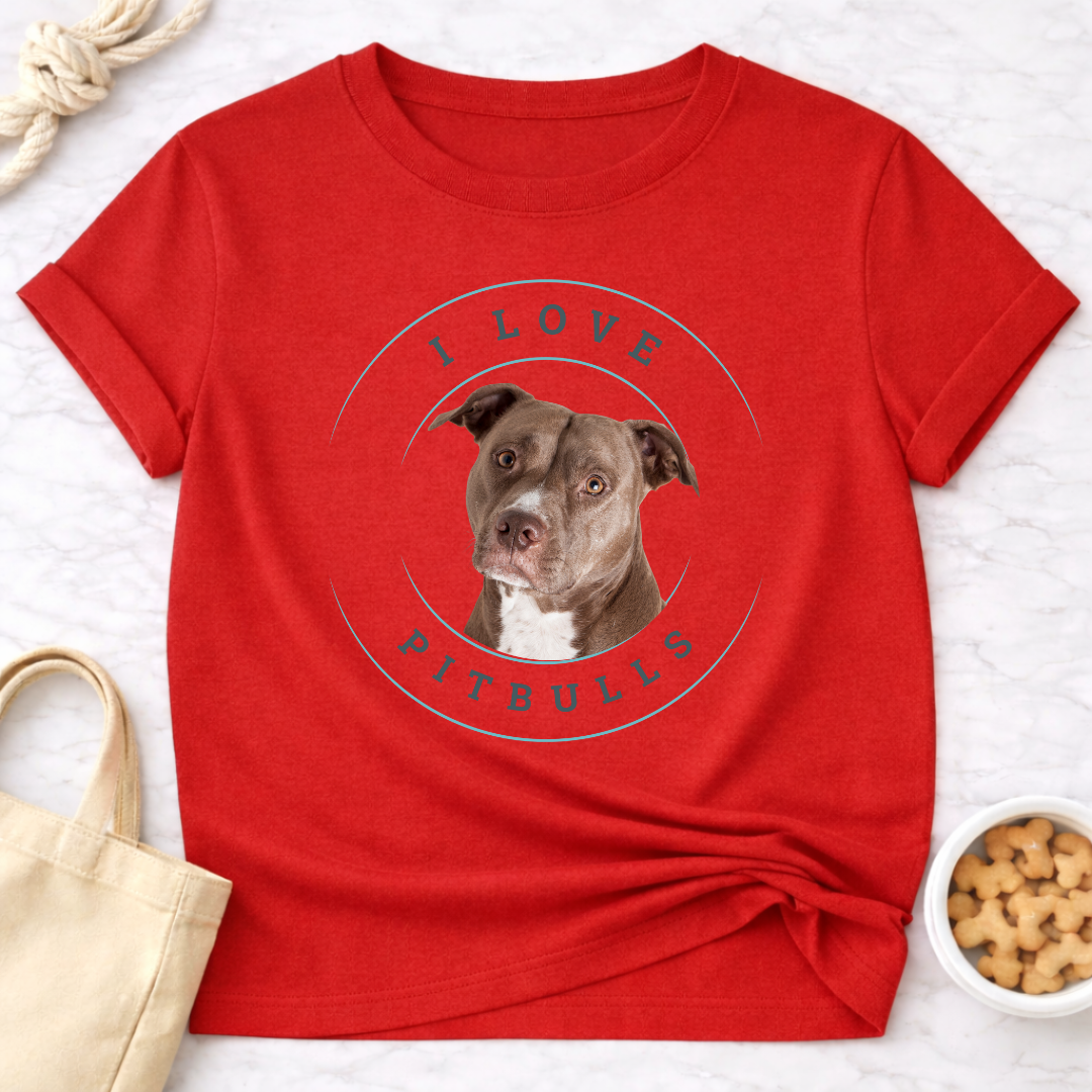 I Love Pitbulls T-Shirt
