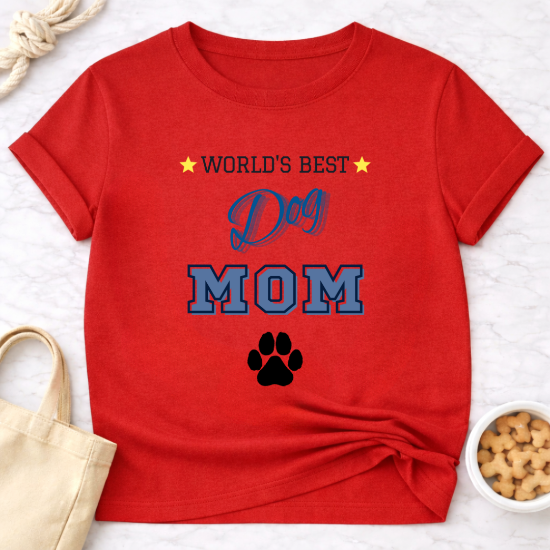 World's Best Dog Mom T-Shirt