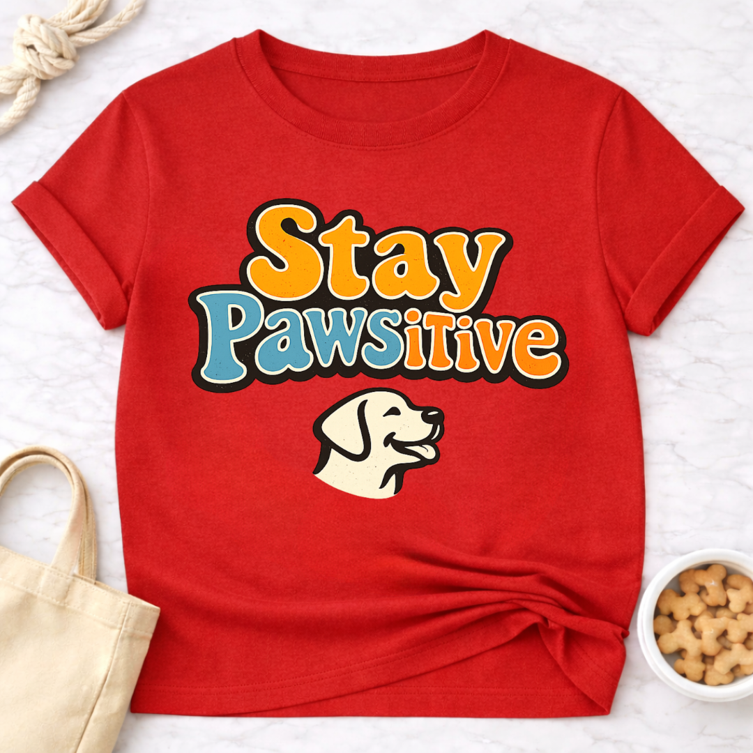 Pawsitive Dog T-Shirt