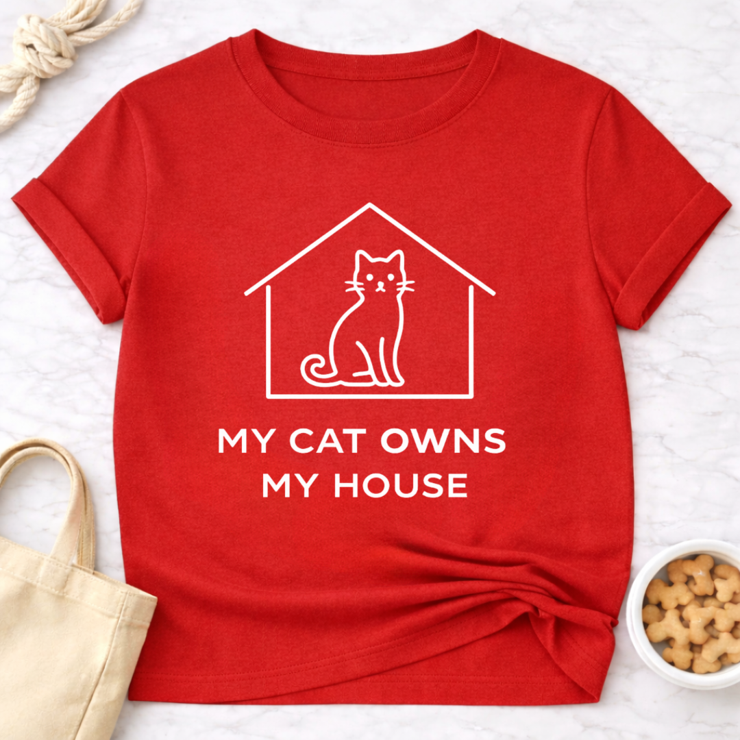 My Cat Owns My House T-Shirt