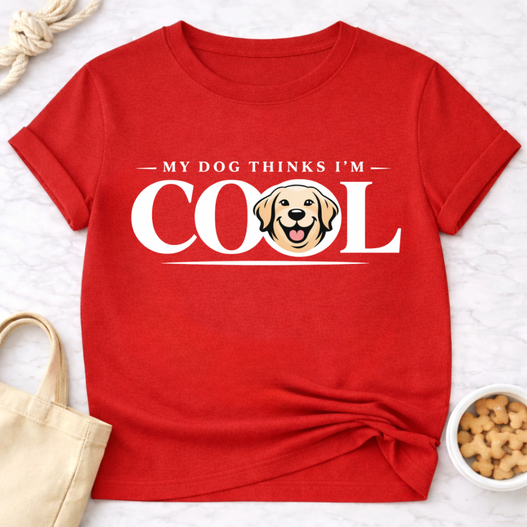 My Dog Thinks I'm Cool T-Shirt