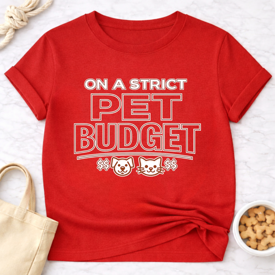 Strict Pet Budget T-Shirt