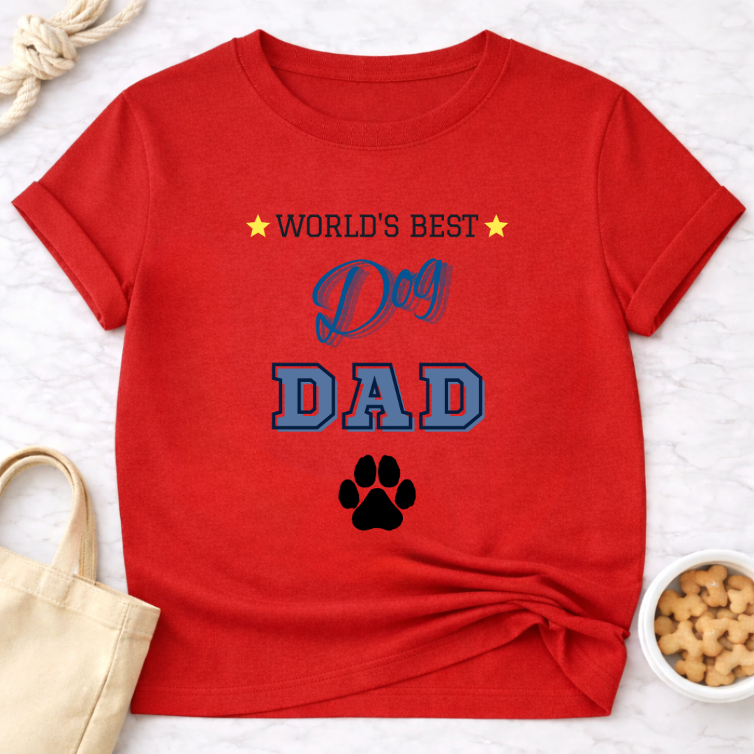 World's Best Dog Dad T-Shirt