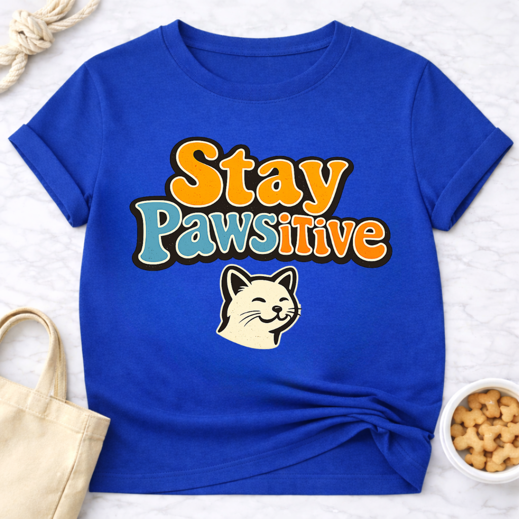 Pawsitive Cat T-Shirt