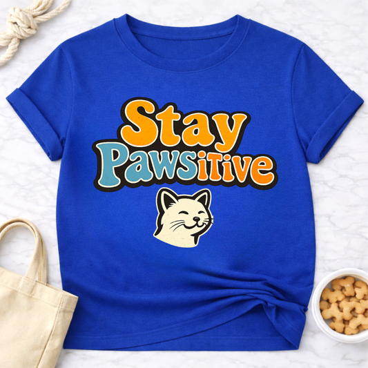 Pawsitive Cat T-Shirt