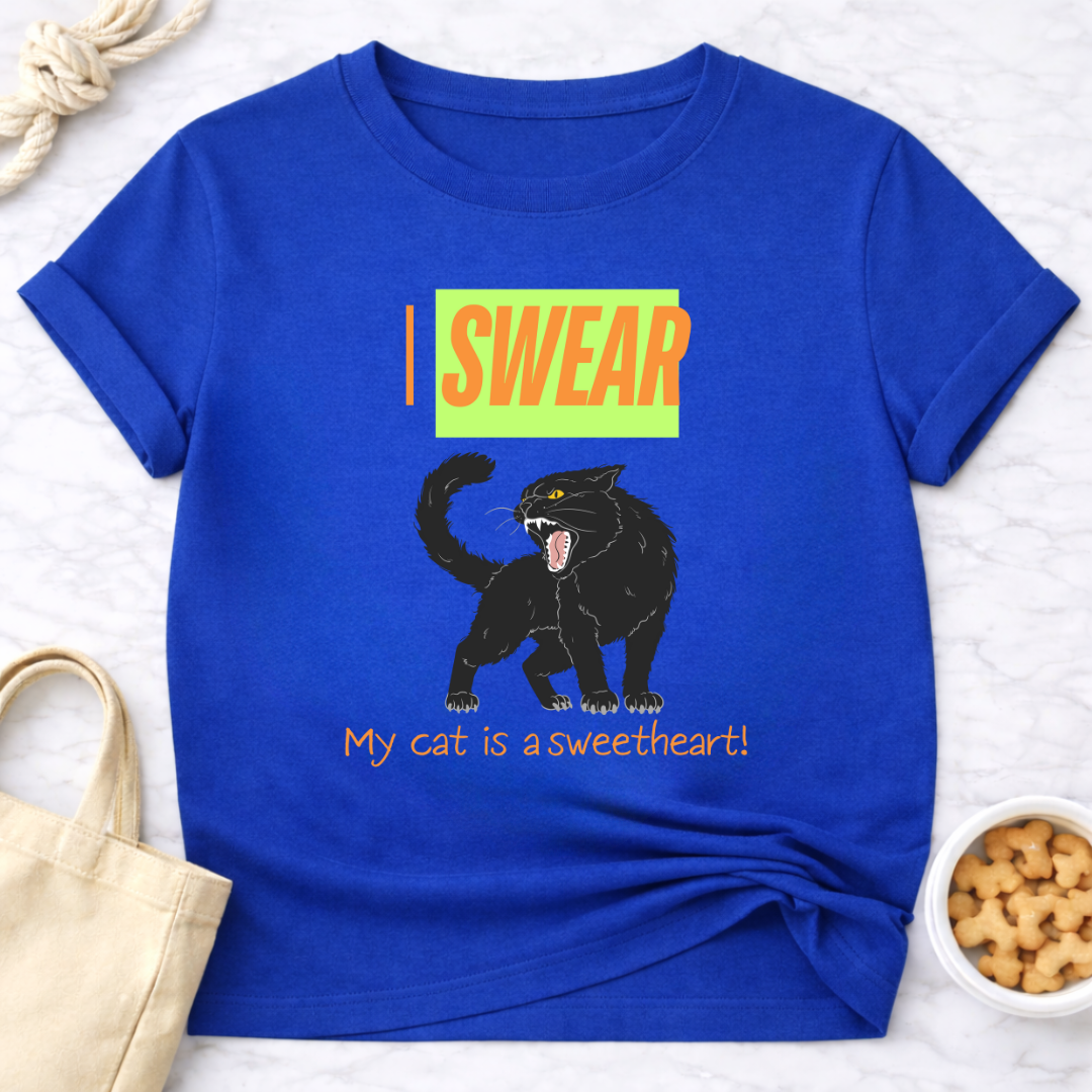 I Swear My Cat is a Sweetheart T-Shirt
