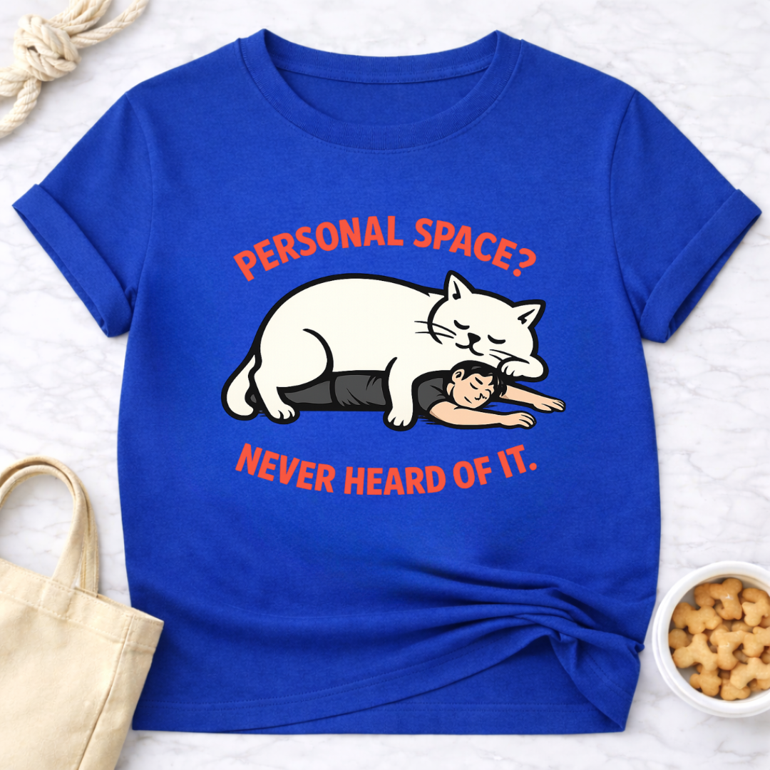 Personal Space Cat T-Shirt