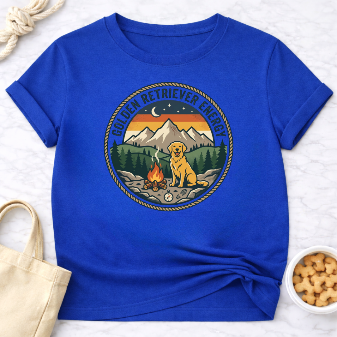 Golden Retriever Energy T-Shirt
