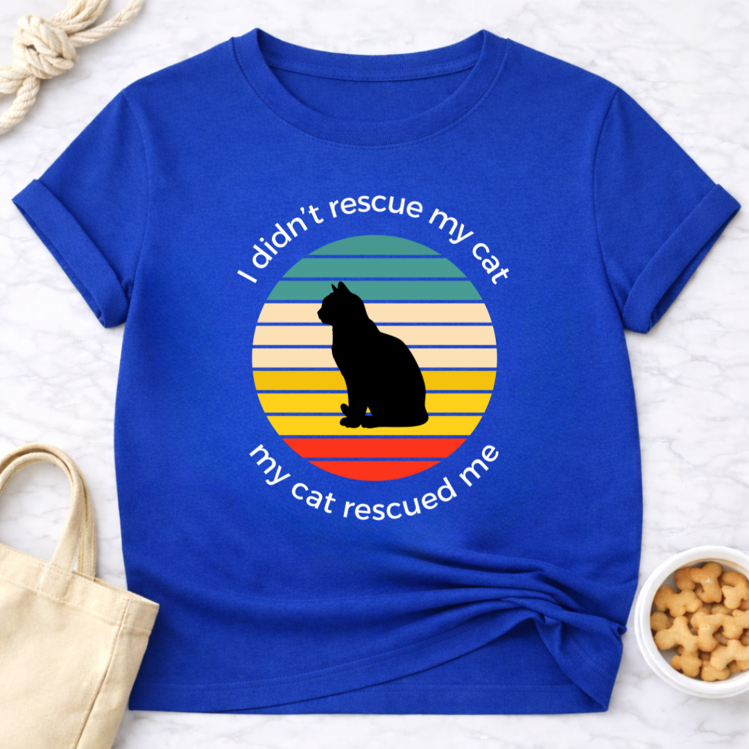 My Cat Rescued Me T-Shirt