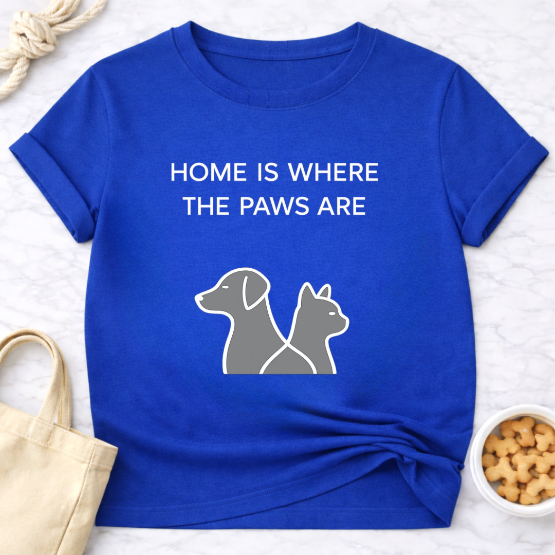 Home is Where the Paws Are T-Shirt