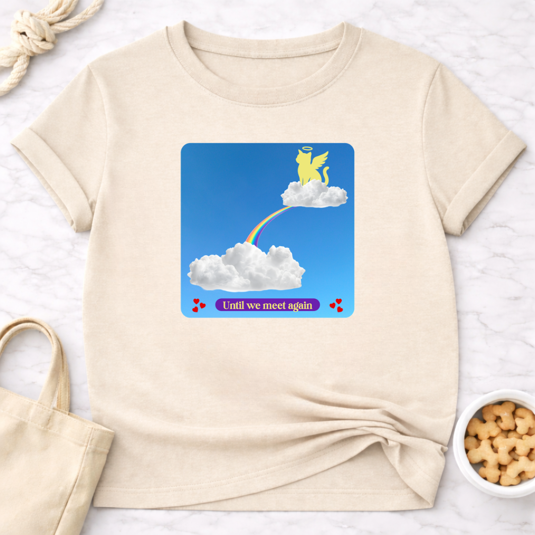 Until We Meet Again Cat T-Shirt